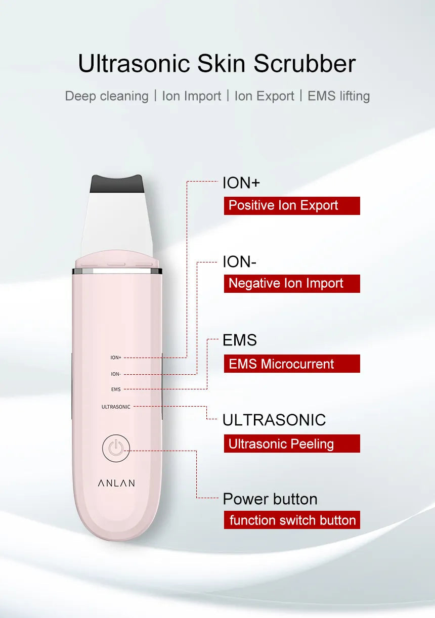 ULTRASONIC SKIN SCRUBBER