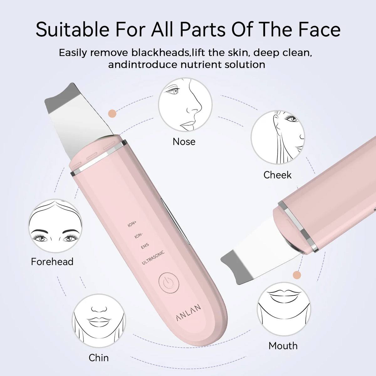 ULTRASONIC SKIN SCRUBBER